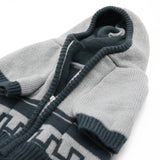 Pattern Sweater Coat