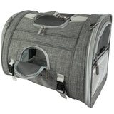 Mr. Peanut's Monterey Series Airline Compliant Horizontal Backpack Pet Carrier