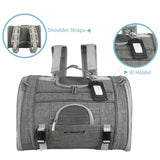 Mr. Peanut's Monterey Series Airline Compliant Horizontal Backpack Pet Carrier