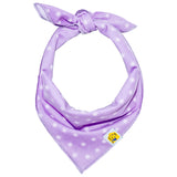 Lovely Lavender Sparks Dog Bandana
