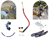 Bike Tow Leash Double Dog Package