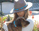 Blue Vogue Sambboho dog collar