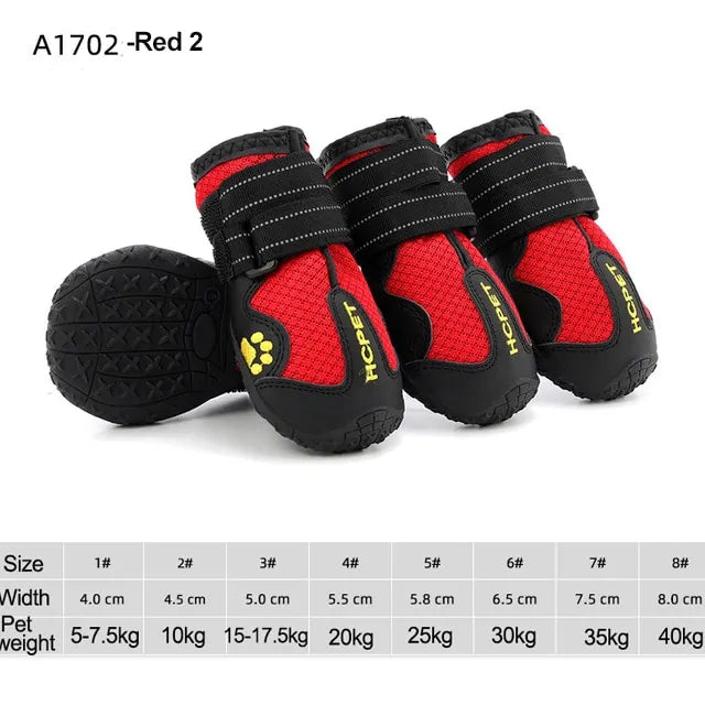 Waterproof Reflective Dog BootsSpecifications:
Type: Dog BootsMaterial: 100% CottonWaterproof Reflective Dog Boots