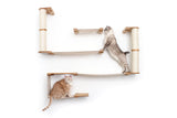 The Roman - A Wall Mounted Cat Scratcher Tree by Catastrophic Creations