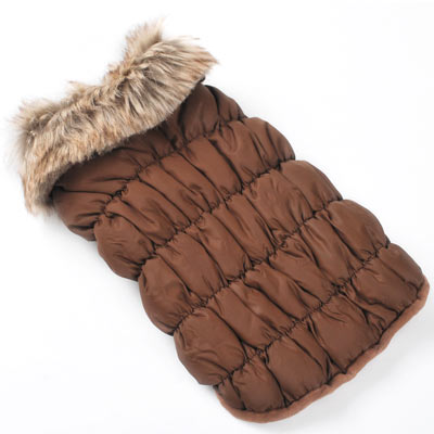 Ruched Reversible Bubble Jacket