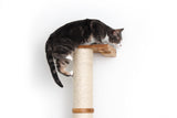 Wall Mounted Cat Climbing Pole - Sisal by Catastrophic Creations