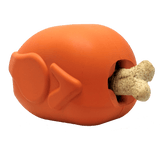 Roasted Turkey Rubber Treat Dispenser | USA Made | SodaPup