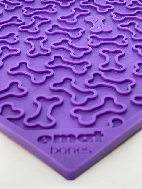 Bones Dog Lick Mat — Halloween Enrichment by SodaPup