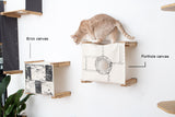Enclosed Cat Bed - Cat Wall Cubby by Catastrophic Creations