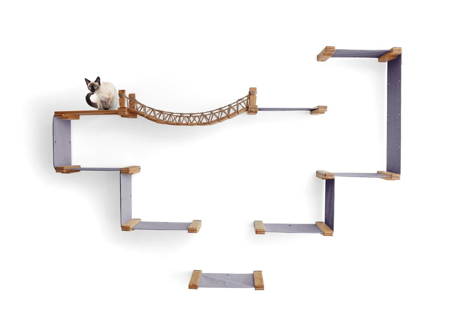 The Expedition - Cat Jungle Gym Wall System by Catastrophic Creations
