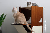 The Overlook - Sturdy - Bamboo Cat Tree by Catastrophic Creations
