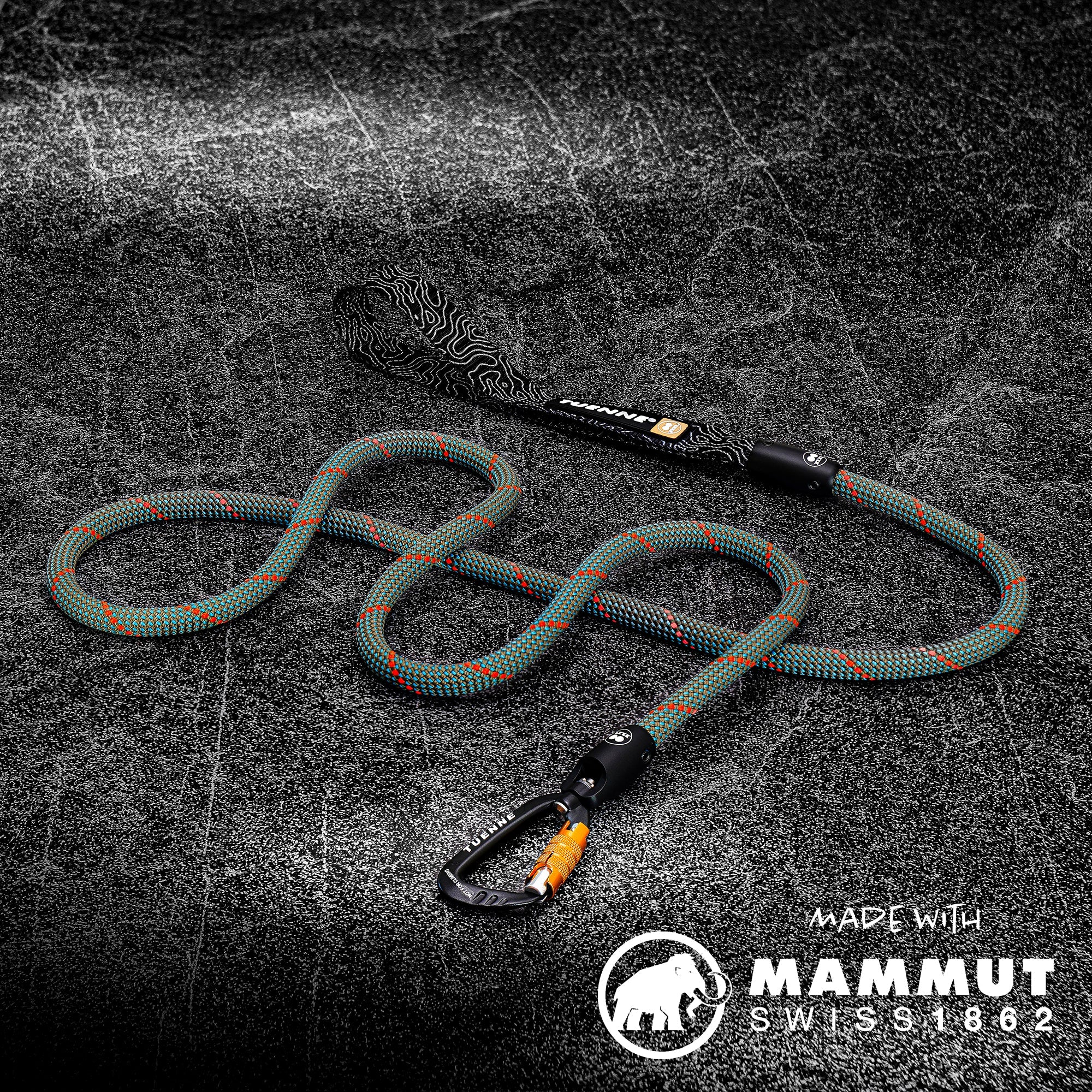 Customizable Rope Dog Leash – 2ft to 6ft | Auto-Locking | Tuenne