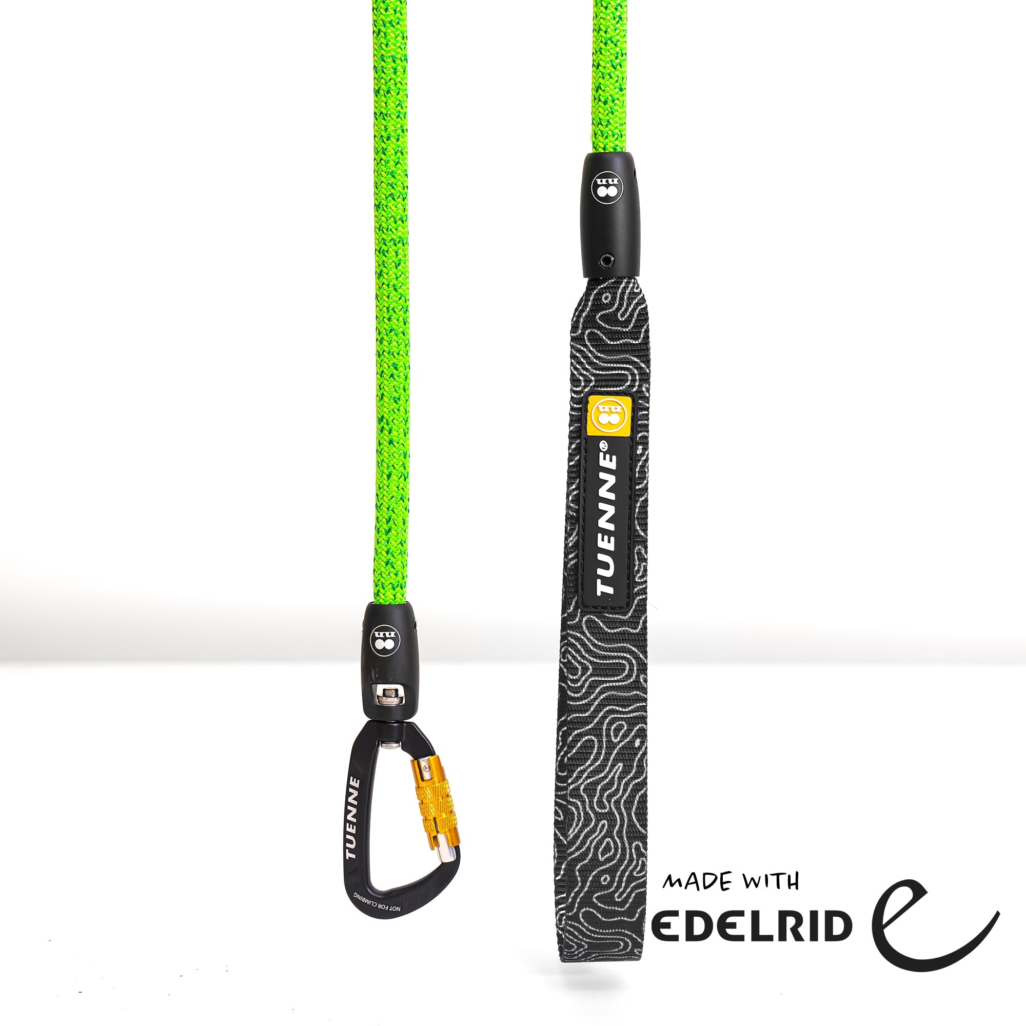 Customizable Rope Dog Leash – 2ft to 6ft | Auto-Locking | Tuenne