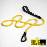 Customizable Rope Dog Leash – 2ft to 6ft | Auto-Locking | Tuenne