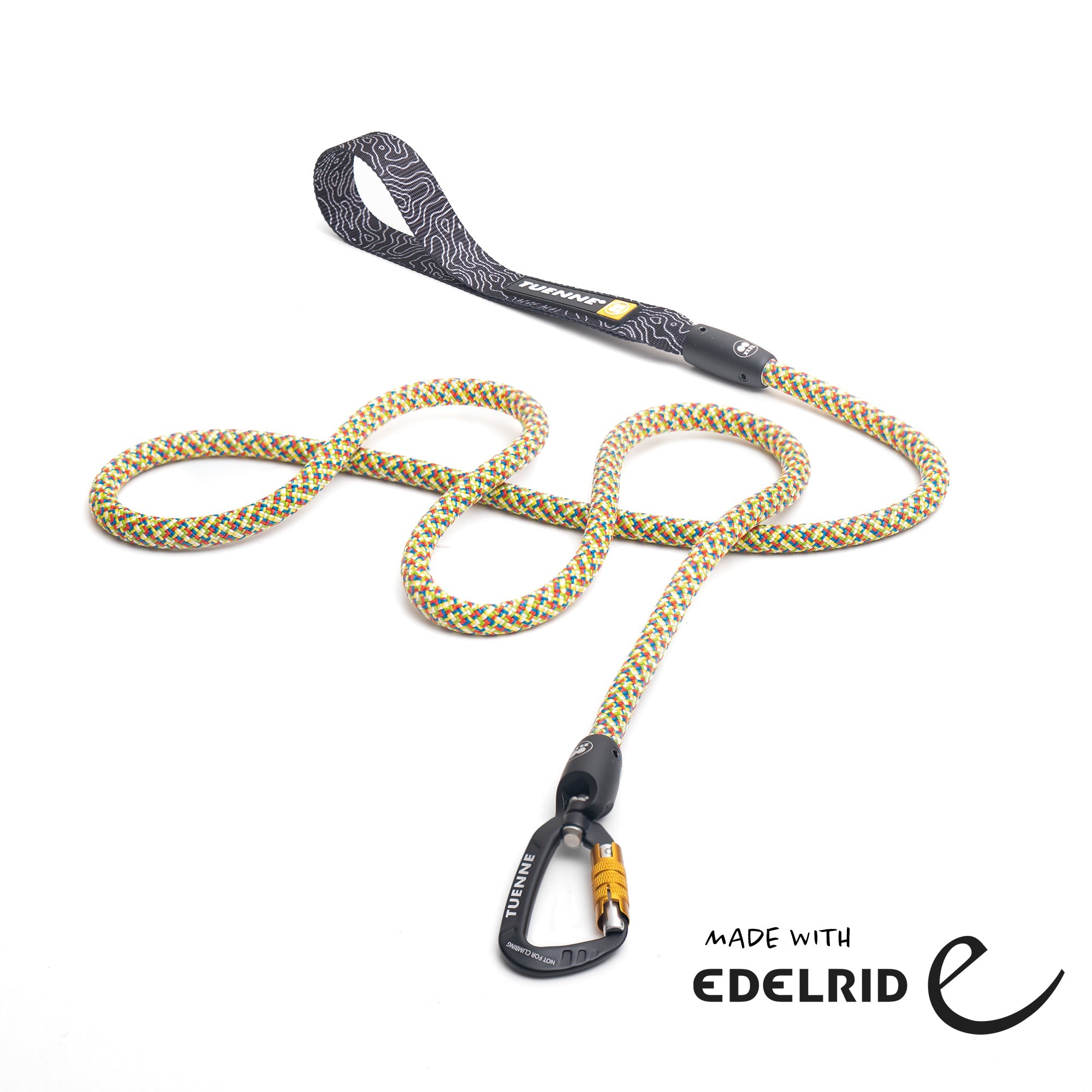 Customizable Rope Dog Leash – 2ft to 6ft | Auto-Locking | Tuenne
