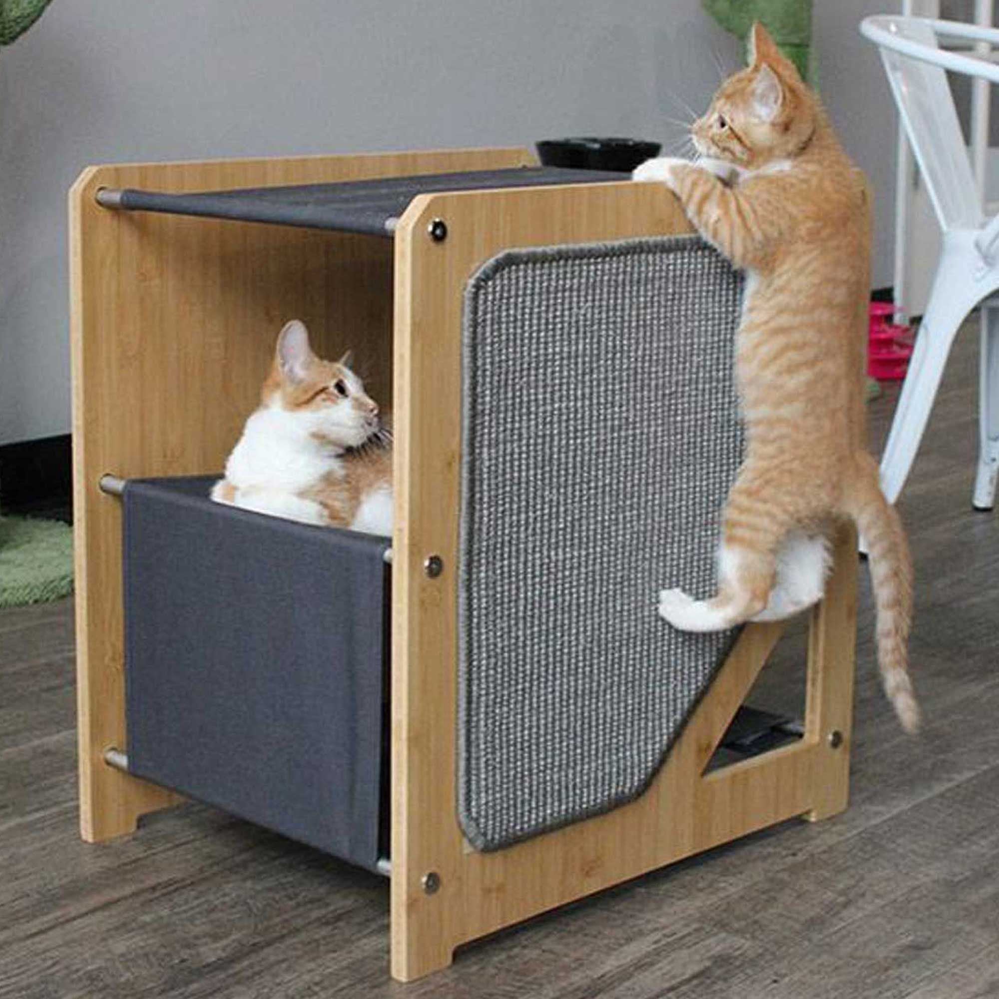 The Grotto - Short Cat Tree for Small Spaces by Catastrophic Creations