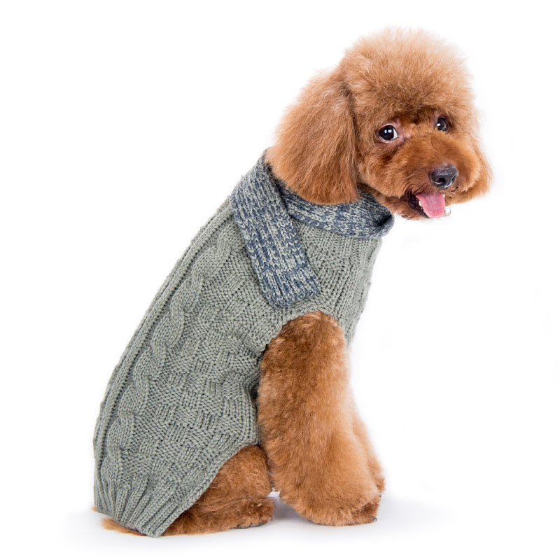 Urban Cable Scarf Sweater