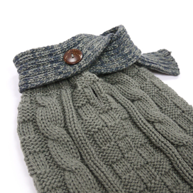Urban Cable Scarf Sweater