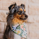 Yellow Botanical Bandana
