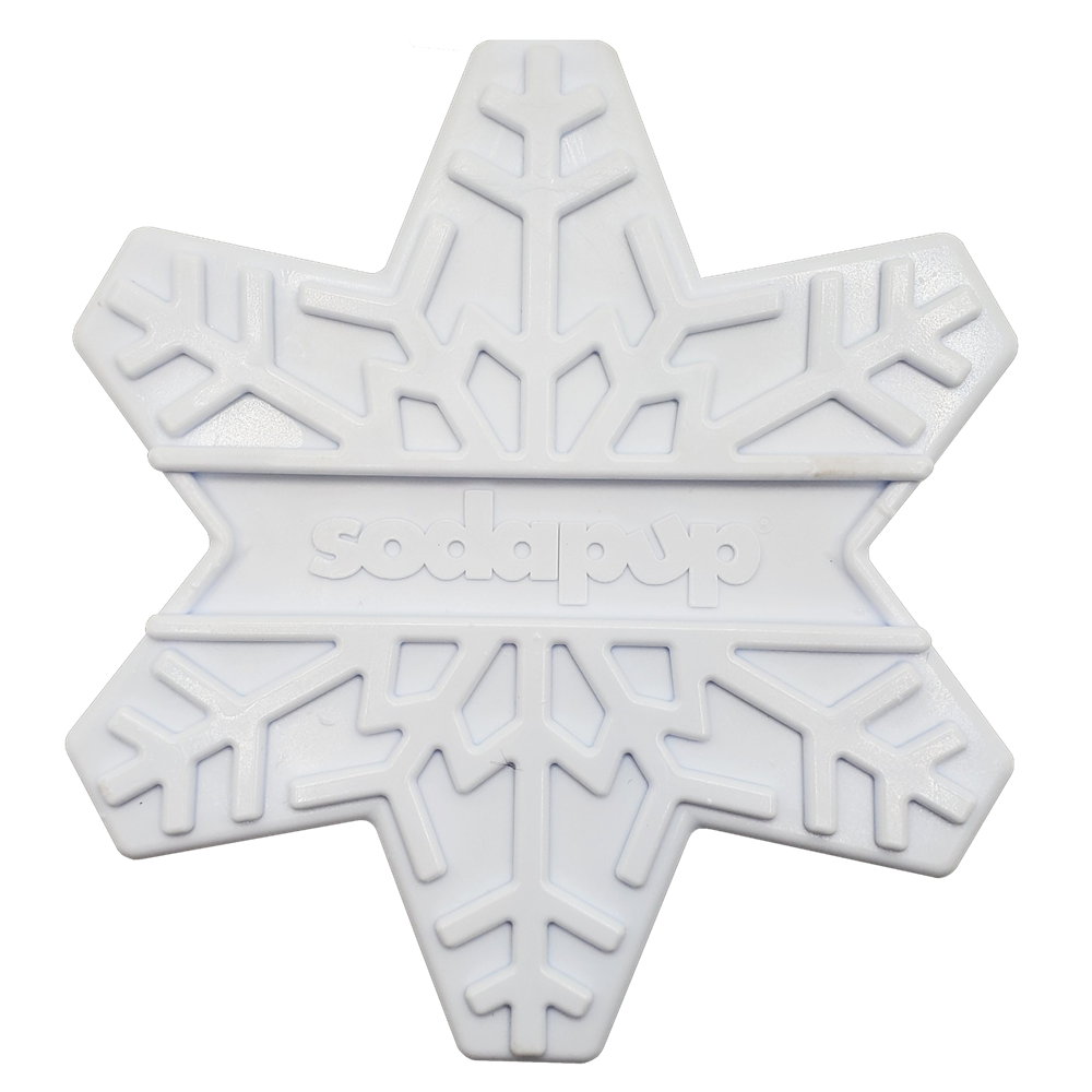 Snowflake Nylon Dog Chew & Enrichment Toy | SodaPup