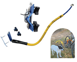 Bike Tow Leash Chain Stay Clamp Package