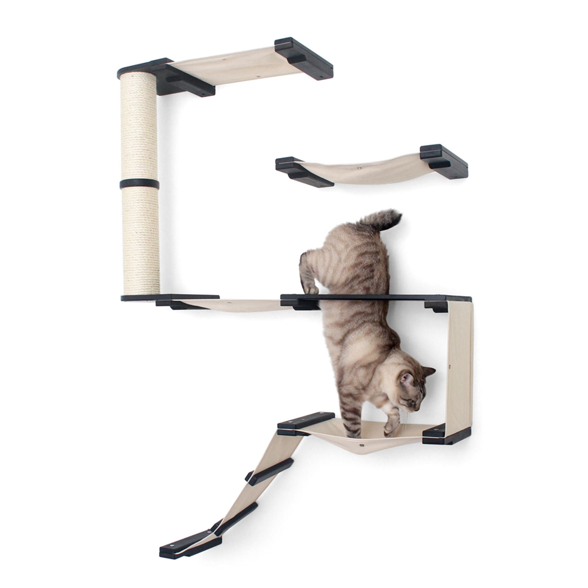 The Deluxe Cat Fort - Modern Cat Condo by Catastrophic Creations